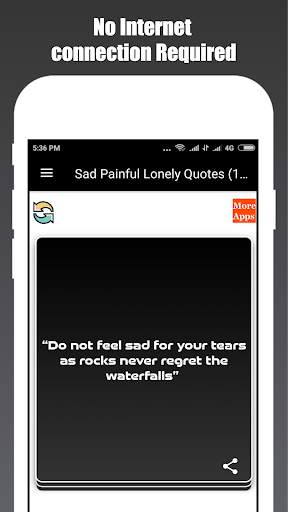 Sad Painful Lonely Quotes (10000+) स्क्रीनशॉट 6