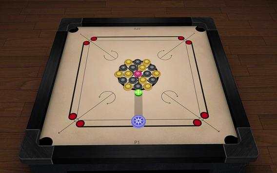 Carrom Board 3D скриншот 1