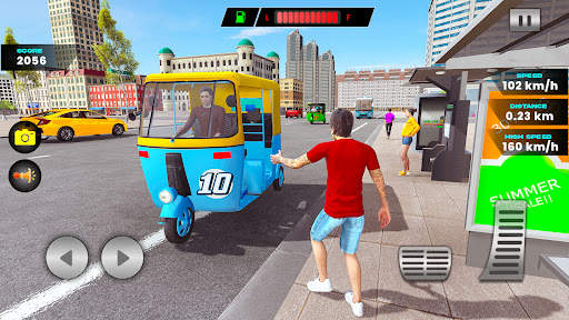 Tuk Tuk Auto Rickshaw Driving screenshot 1
