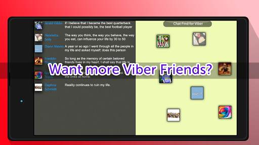 Chat Find for Viber screenshot 1