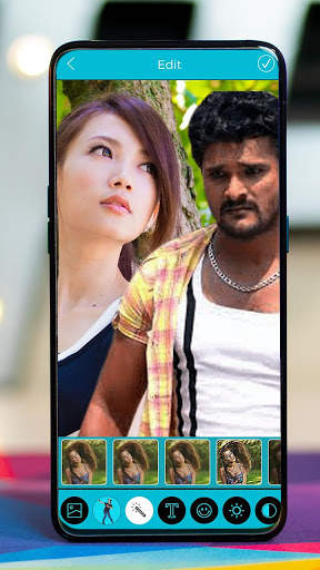 Selfie With Khesari Lal - photo editor screenshot 3
