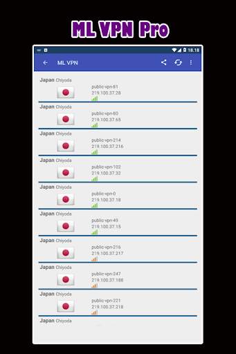 Free~ML VPN Private Browser - Unblock & Secure screenshot 4