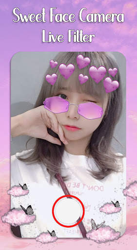 Sweet Face Camera Live Filter screenshot 4