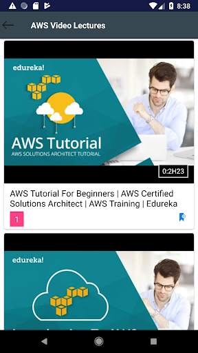 Amazon-Web-Services Video Lectures 2019 screenshot 2