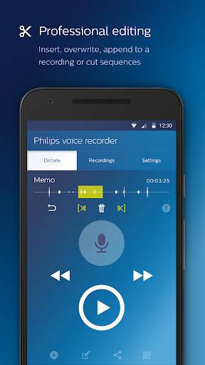 Philips voice recorder 2 تصوير الشاشة
