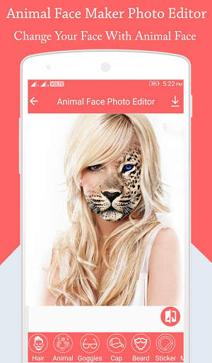 Animal Face Photo Editor screenshot 4