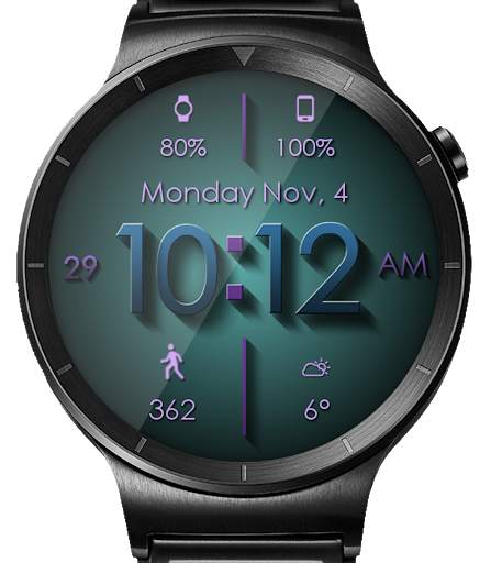 Material Shadow HD WatchFace Widget Live Wallpaper screenshot 18
