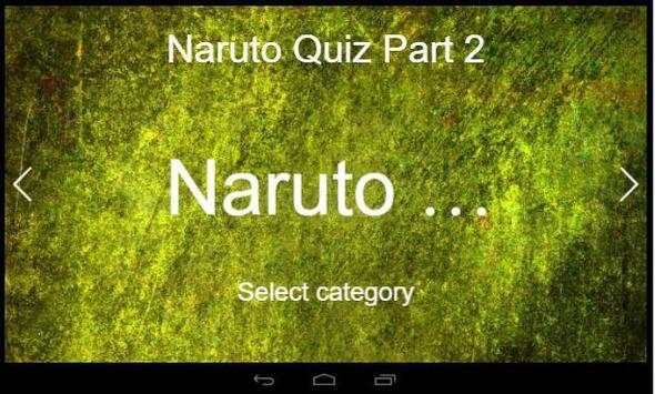 Naruto Quiz Part 2 screenshot 1