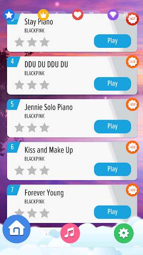 BLACKPINK Piano Tiles KPOP screenshot 2