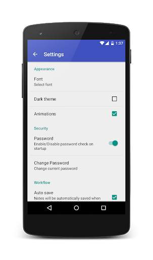 Notes App screenshot 4