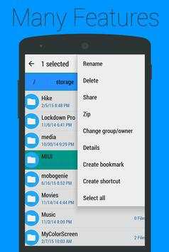 EZ File Manager(Root Explorer) screenshot 2