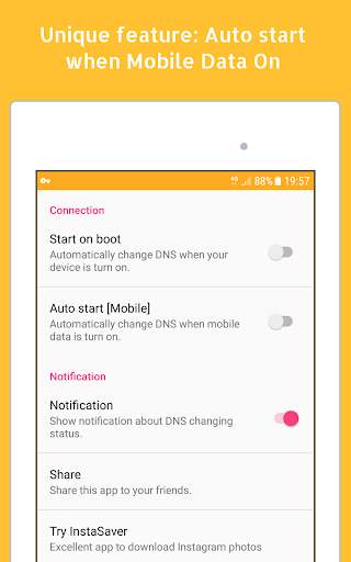 DNS Pro'yu değiştir (4G, LTE, Kablosuz) screenshot 6