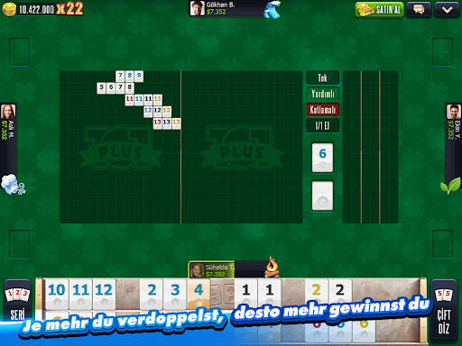 101 Yuzbir Okey Plus screenshot 13