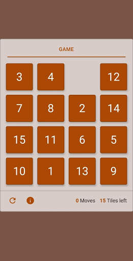 Super Slide Puzzle 15 Game screenshot 1