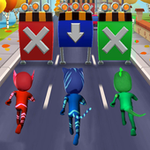 Subway Pj Runner Dash Masks Adventure 3D иконка