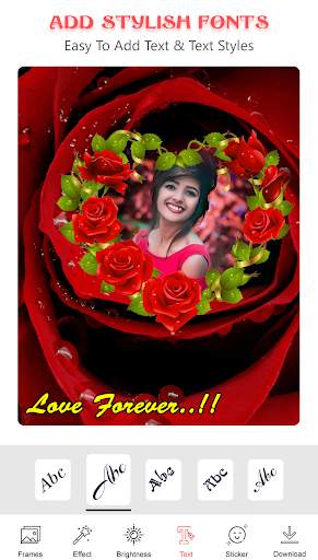 Rose Photo Frame screenshot 4