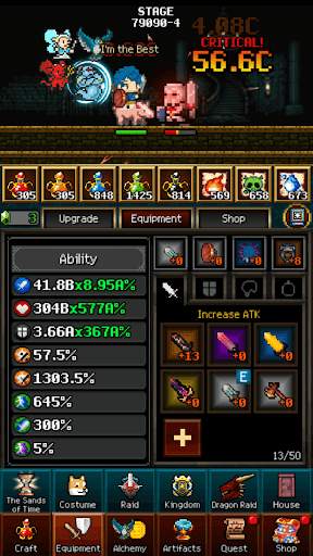 Dungeon & Alchemist Pixel RPG screenshot 8