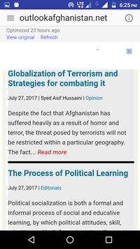 Afganistan news Daily screenshot 5