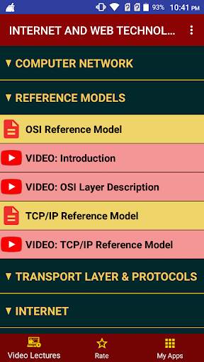 Internet and Web Technology screenshot 2