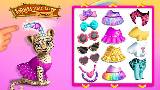 Jungle Animal Hair Salon скриншот 1