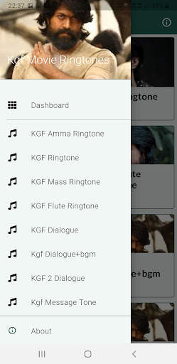 KGF Ringtone App screenshot 1