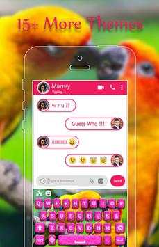 Love Birds Keyboard Theme screenshot 3
