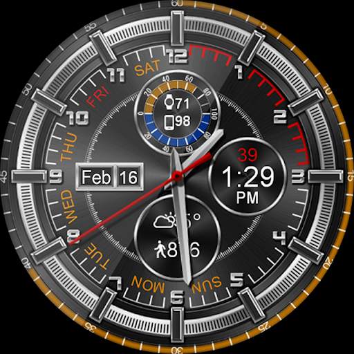 Chrono Shine HD Watch Face screenshot 18