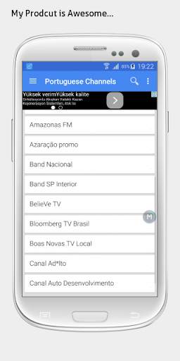 Portugal TV sat info screenshot 2
