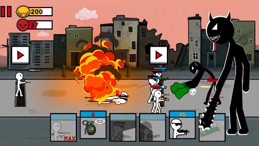 Stickman Army War Legacy Fight screenshot 1