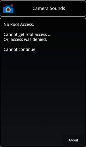 Camera Sound [ROOT] screenshot 1