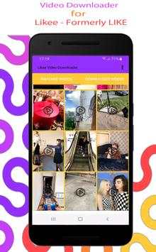 Video Downloader For Likee - Formerly LIKE screenshot 1