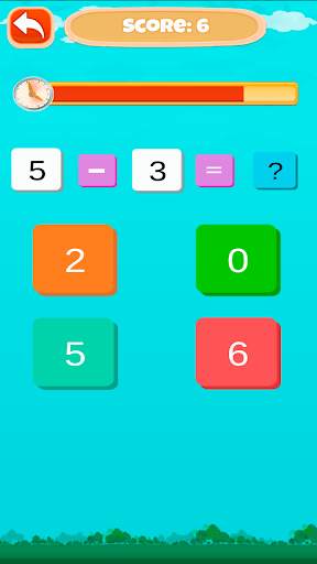 Maths: mental arithmetic game screenshot 4