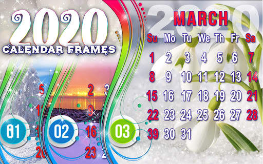 Calendar Photo Frame 2020 ? Make Picture Frames screenshot 10