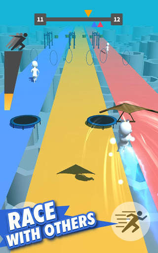Funny Run Race 3D screenshot 1