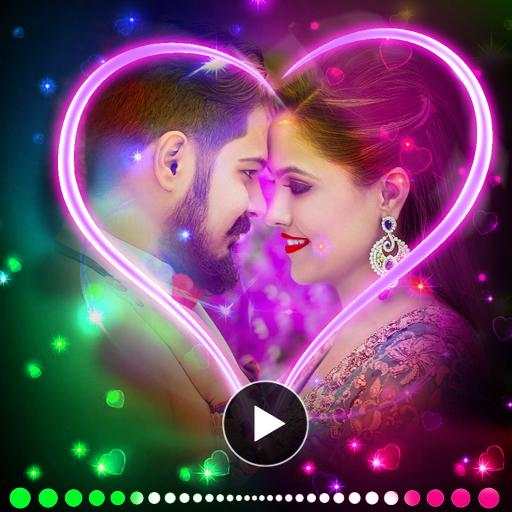 Heart Effect on Photo Video Status Maker 1.0.5