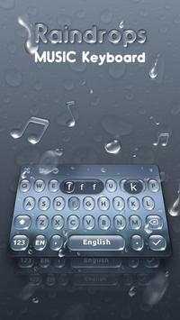 Raindrop Style Keyboard Theme screenshot 1