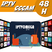 Best IPTV list and CCCAM line 48h أيقونة