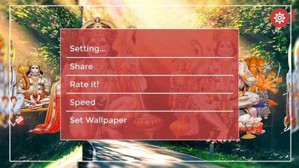 4D Hanuman Live Wallpaper screenshot 2
