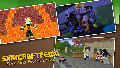 Skins Addon Map&Shader Naruto For MCPE 2021 screenshot 5