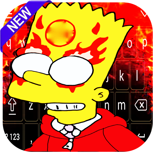 Cool Bart Art keyboard icon