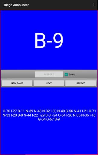 Bingo Announcer screenshot 2