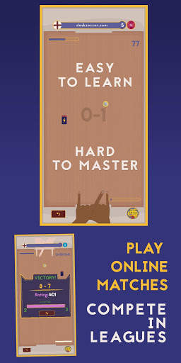 Desk Soccer screenshot 1