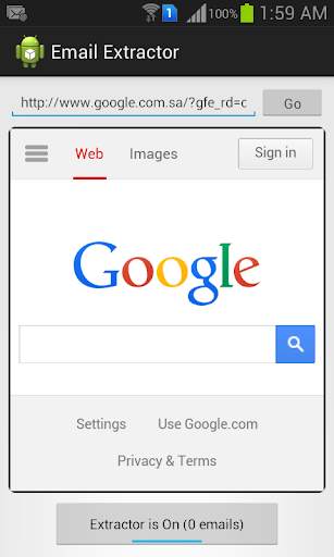 Extract Email Address screenshot 1