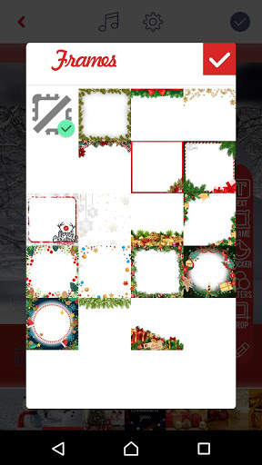 Natal Slideshow Foto Dengan Musik - Pembuat Video screenshot 6