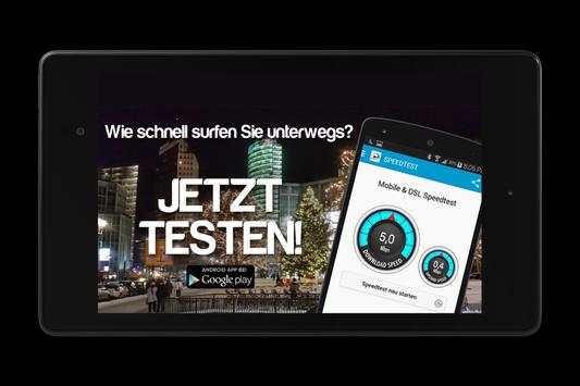 Mobile WIFI & DSL Speedtest screenshot 2