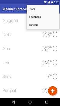 Weather Forecast 3 تصوير الشاشة