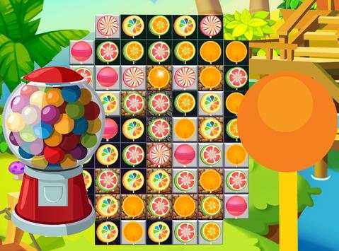 Candy Lollipop Rainbow Match 3 game screenshot 2