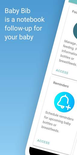 Baby bottle manager : Baby'bib screenshot 1