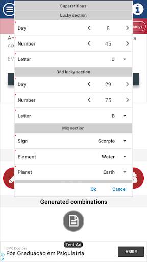 Lucky Numbers: numbers for lotteries screenshot 6