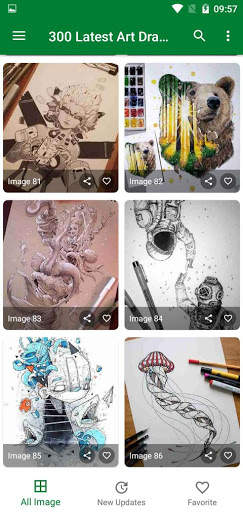 300 Latest Art Drawing Ideas 4 تصوير الشاشة